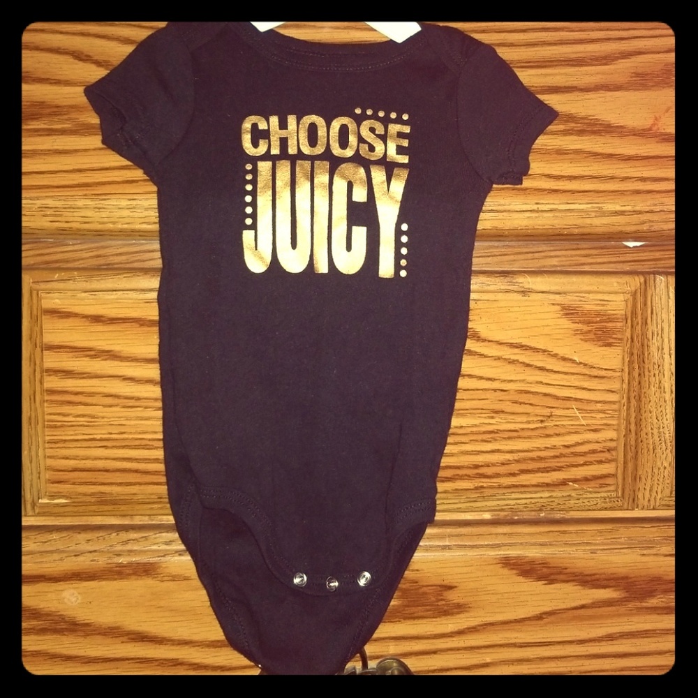 Simply cute bodysuit by: Juicy Couture